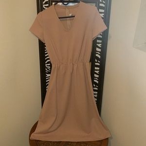 Tan dress